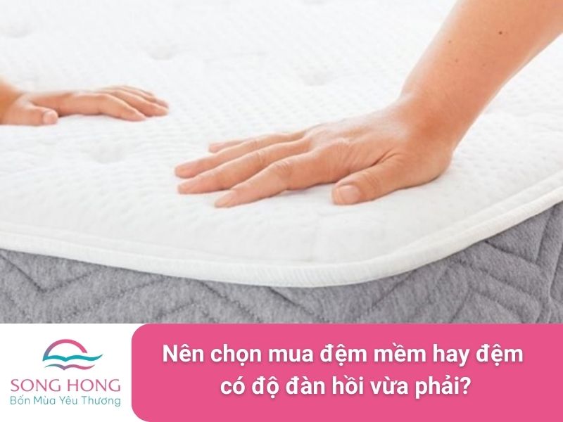 nên chọn mua đệm mềm hay đệm có độ đàn hồi vừa phải