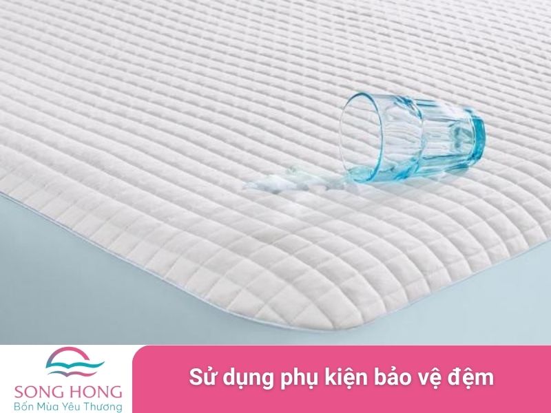 sử dụng phụ kiện bảo vệ đệm