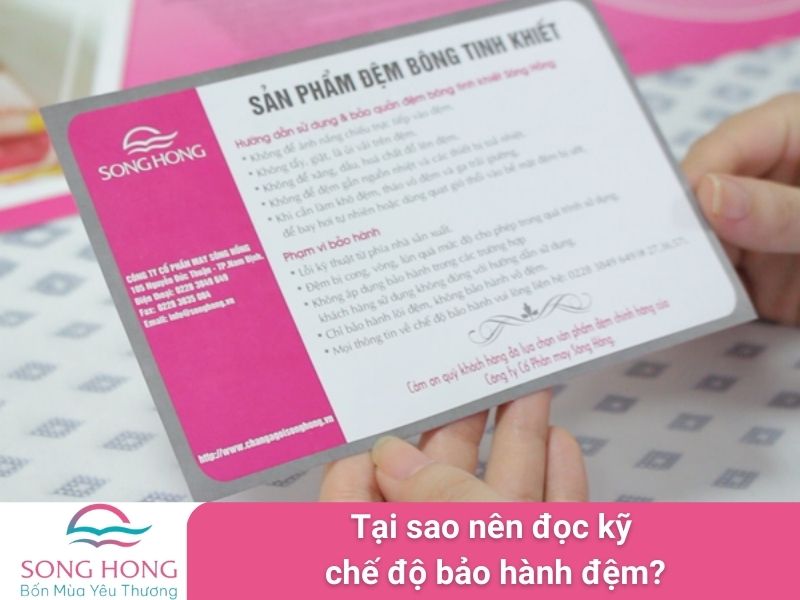 tại sao nên đọc kỹ chế độ bảo hành