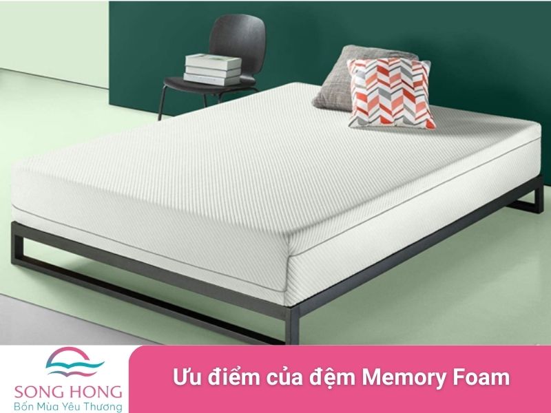 ưu điểm của đệm memory foam
