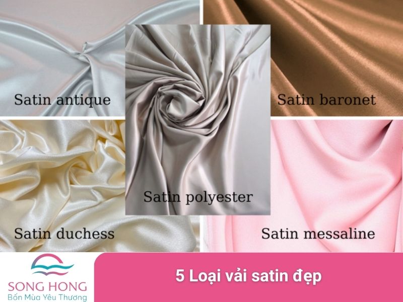 5 loại vải satin