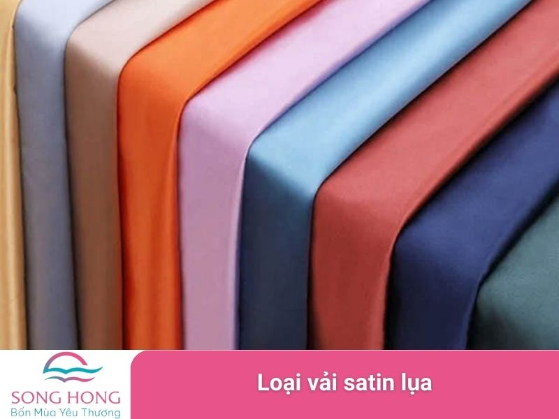 loại vải satin lụa
