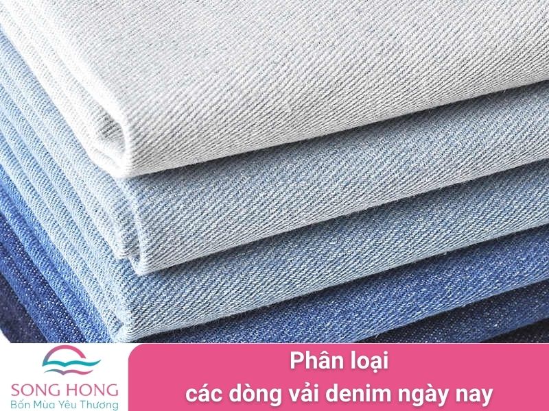 phân loại các dòng vải denim ngày nay