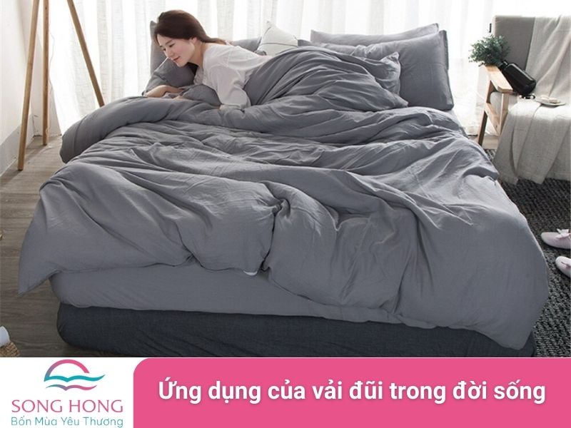 ứng dụng của vải đũi trong đời sống