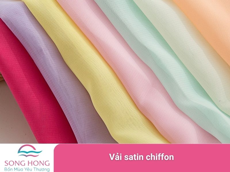 vải satin chiffon